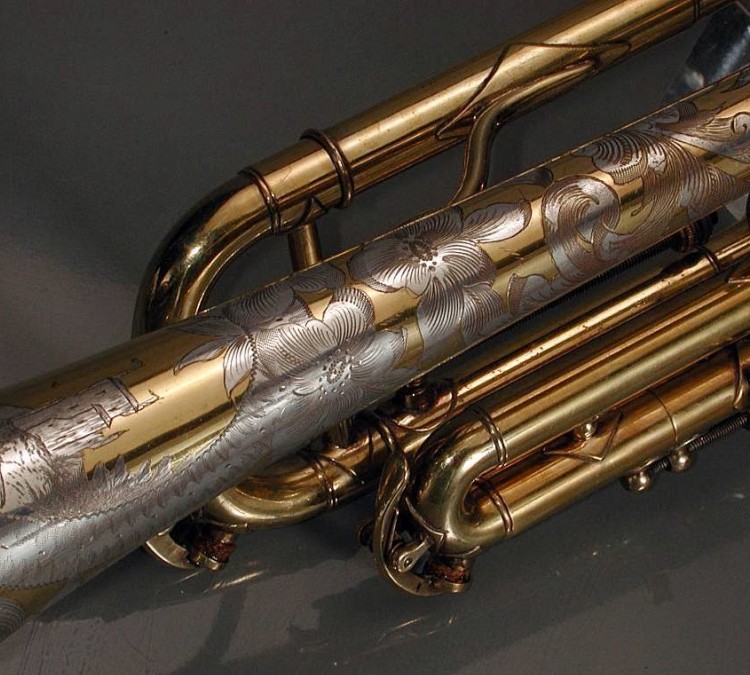 museum-of-musical-instrument-engraving-photo